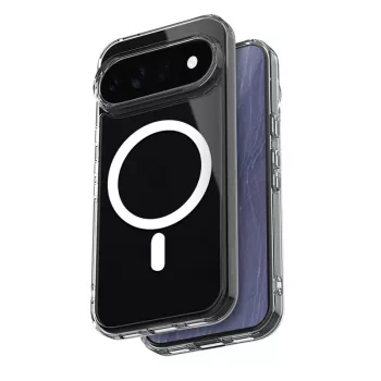 Crong Hybrid Clear Magnetic Θήκη για Google Pixel 11 - Συμβατή με MagSafe, διαφανής