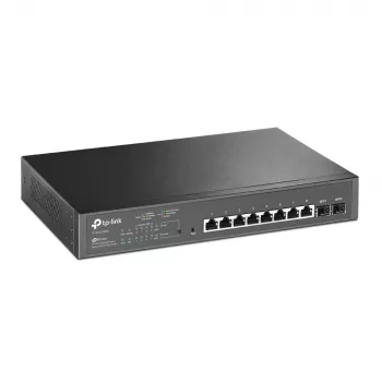 TP-Link JetStream 10-Port Gigabit Smart PoE Switch με 8-Port PoE+