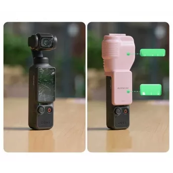 SUNNYLIFE Θήκη προστασίας για DJI Osmo Pocket 4 – Ροζ