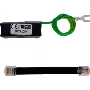 BCS-ZIP Προστασία από υπέρταση Ethernet για PoE και Gigabit-LAN – έως 90 W, 2 kA, Θήκη αλουμινίου