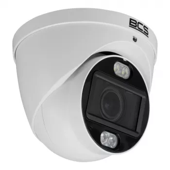 BCS BCS-EA45VSR8L6 5MP HD Analog Κάμερα Bullet με μοτοριζόμενο φακό varifocal, 80m Smart IR, 120dB True WDR, IP67
