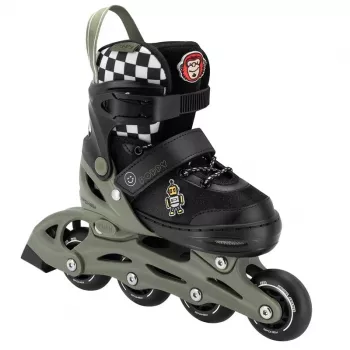 SPOKEY POPPY Παιδικά πατίνια inline 31-34 Πράσινο/Μαύρο
