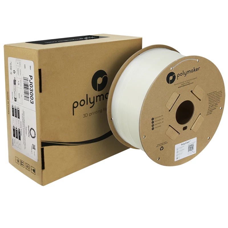Polymaker PolyCast PVB Νήμα εκτυπωτή 3D, 1,75 mm, 3 kg, Natural