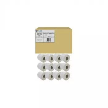 G&G Zebra 800294-605 12x475 ετικέτες θερμομεταφοράς 102x152mm διάτρητες
