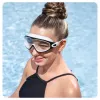 Bestway 21194 ρυθμιζόμενα γυαλιά κολύμβησης μαύρα και λευκά
