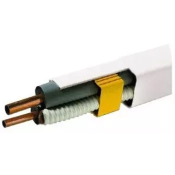 IVENSIS IPDT60 Λευκό κανάλι εγκατάστασης καλωδίων 60x40 mm 2 m PVC