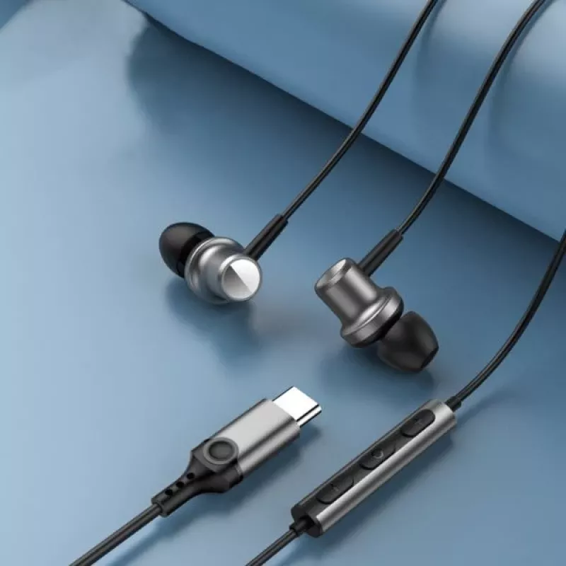 Beline In-Ear ακουστικά USB-C SK193 Μαύρο