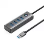 ORICO PDD4U-U3 4-Port USB 3.0 Hub - Γκρι
