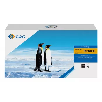 G&G XXL Μελανοδοχείο τόνερ συμβατό με Brother TN-3610XL