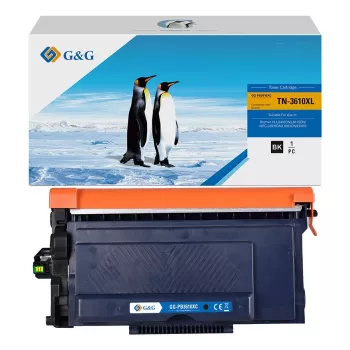 G&G XXL Μελανοδοχείο τόνερ συμβατό με Brother TN-3610XL