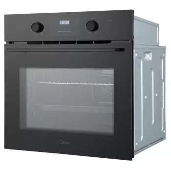 Midea MBO65M80D2-BK Εντοιχιζόμενος ηλεκτρικός φούρνος, 70 l, 3 kW, A, Μαύρο