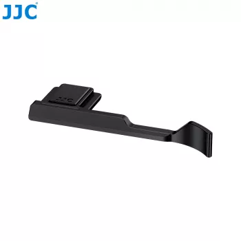 JJC Στήριγμα αντίχειρα για Fujifilm X-M5 κάμερα – Ενισχυτής λαβής αλουμινίου με στήριξη παπουτσιού φλας, μαύρο