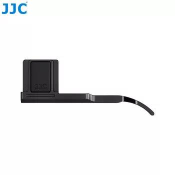 JJC Στήριγμα αντίχειρα για Fujifilm X-M5 κάμερα – Ενισχυτής λαβής αλουμινίου με στήριξη παπουτσιού φλας, μαύρο