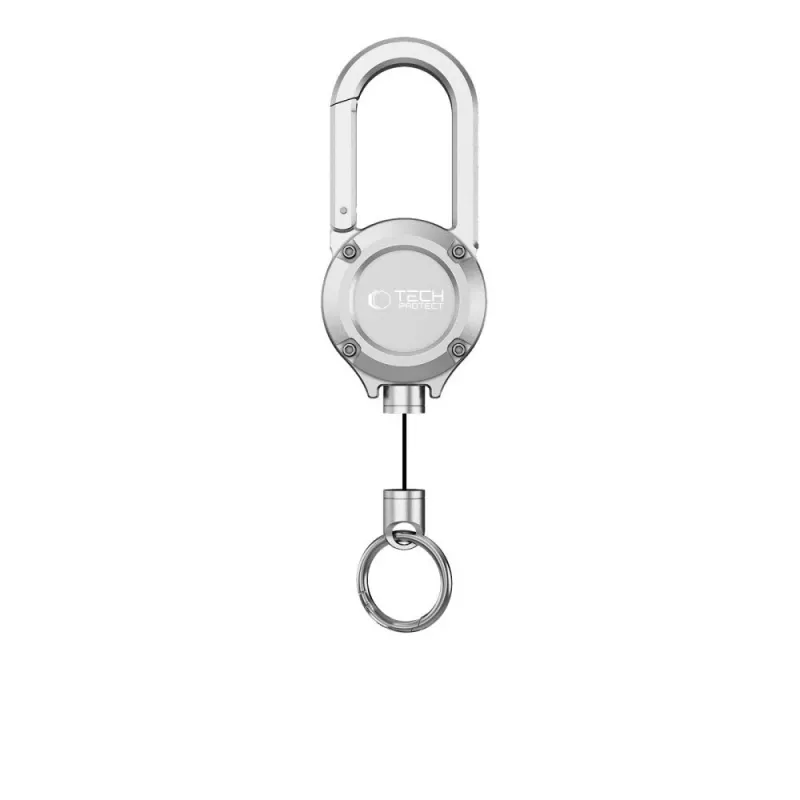 TECH-PROTECT ATH02 Urbanloop Βάση προστασίας από κλοπή για AirTag Ασημί