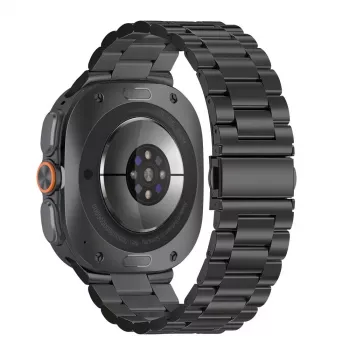 TECH-PROTECT Ανοξείδωτο ατσάλινο λουράκι για Samsung Galaxy Watch Ultra 1/2 47mm Μαύρο