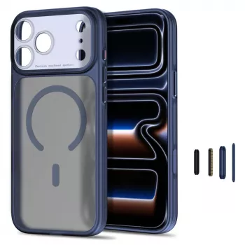 TECH-PROTECT MagPrime Θήκη MagSafe για iPhone 17 Pro / 18 Pro, Ματ Σκούρο Μπλε