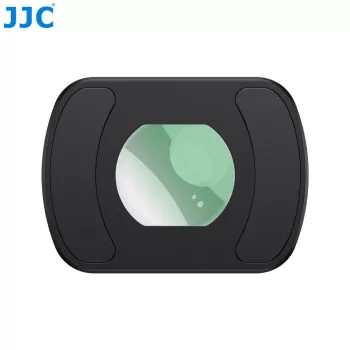 JJC 0,72x Ευρυγώνιος φακός για DJI Osmo Pocket 3 / 4, μαγνητική βάση, οπτικό γυαλί με πολλαπλές επιστρώσεις, μαύρο