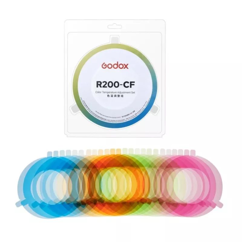 Godox R200-CF Σετ χρωμάτων για δακτυλιοειδές φλας R200