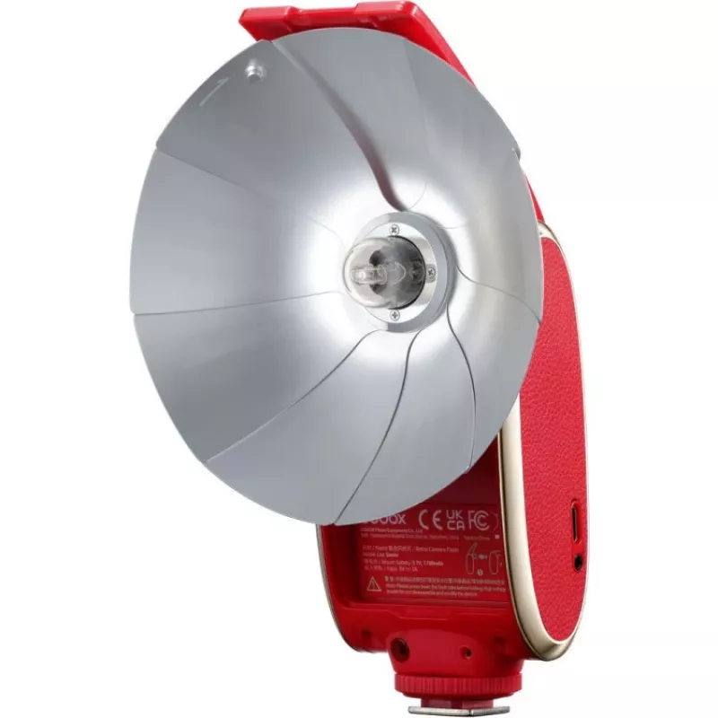 Godox Lux Senior Retro Φλας κάμερας Κόκκινο