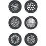 Godox GP GS2 Σετ Gobo για προσάρτημα προβολής GP (6 σχέδια)