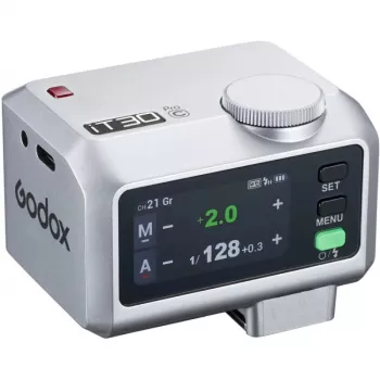Godox iT30Pro TTL Φλας για Canon με 2,4G Wireless X-System - Ασημί