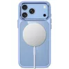 Tech-Protect Magmat MagSafe Clear Case για iPhone 17 Pro / 18 Pro - Ανοιχτό μπλε πλαίσιο