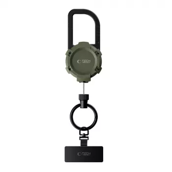 TECH-PROTECT ATH03 Urbanloop Βάση προστασίας από κλοπή για Apple AirTag, Στρατιωτικό πράσινο