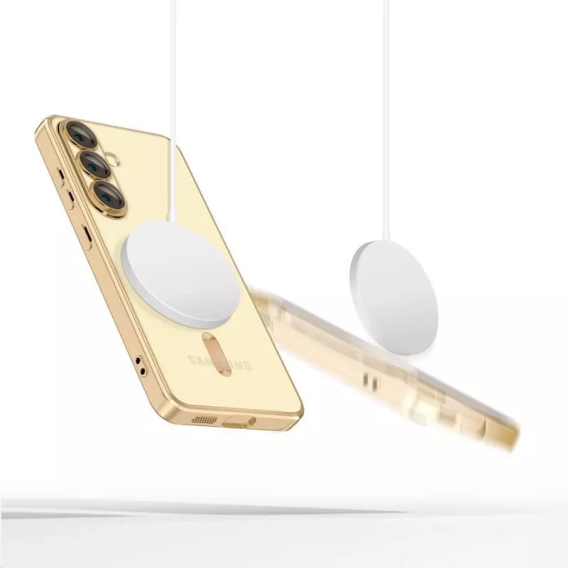 Tech-Protect Magflex MagSafe Θήκη Samsung Galaxy S25 Edge Shiny Gold