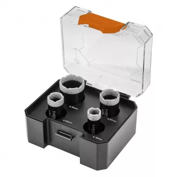 NEO TOOLS Σετ διαμαντοτρυπάνων 18/22/27/35 mm, 4 τεμ.