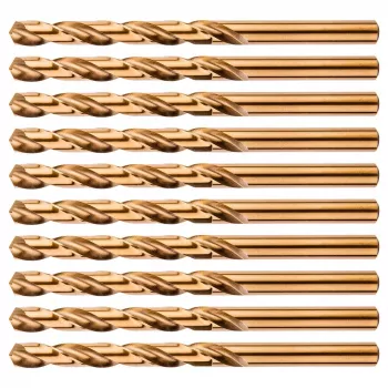NEO TOOLS Τρυπάνι μετάλλου HSS-Co 7,0 mm, συσκευασία 10 τεμ. (DIN 338, σταυρωτό τρόχισμα, 135°)