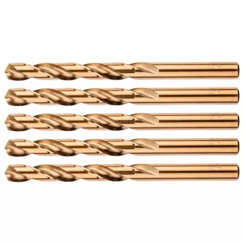 NEO TOOLS Τρυπάνι μετάλλου HSS-Co κοβαλτίου 10,0 mm, συσκευασία 5 τεμ.