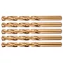 NEO TOOLS Τρυπάνι στρεπτό HSS-Co κοβαλτίου 11,0 mm, σετ 5 τεμ.