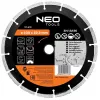 NEO TOOLS Δίσκος κοπής διαμαντιού με τμήματα λέιζερ 230 mm για μπετόν και πέτρα, οπή 22,2 mm