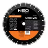 NEO TOOLS Δίσκος κοπής διαμαντιού με τμήματα λέιζερ 350 mm, οπή 25,4 mm, για μπετόν, άσφαλτο, πέτρα