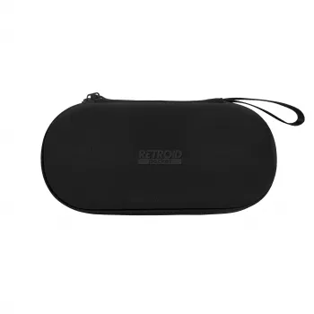 Retroid Θήκη μεταφοράς για Retroid Pocket 6 - Μαύρη σκληρή θήκη EVA, προστατευτική τσάντα ταξιδιού με θήκη πλέγματος και λουρί καρπού