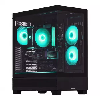 ACN Actina View 7500F Gaming-PC - AMD Ryzen 5 7500F, 16GB DDR5, 500GB NVMe SSD, Radeon RX 7600 XT 16GB, τροφοδοτικό 650W, χωρίς λειτουργικό σύστημα