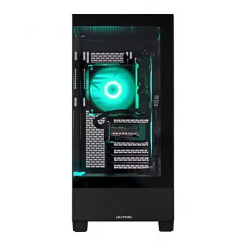 ACN Actina View 7500F Gaming-PC - AMD Ryzen 5 7500F, 16GB DDR5, 500GB NVMe SSD, Radeon RX 7600 XT 16GB, τροφοδοτικό 650W, χωρίς λειτουργικό σύστημα