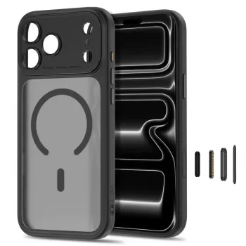 TECH-PROTECT MagPeak Θήκη MagSafe για iPhone 17 Pro Max / 18 Pro Max Μαύρο ματ