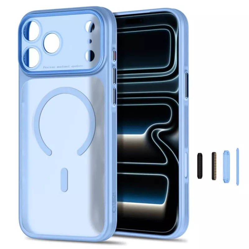 TECH-PROTECT MagPrime Θήκη MagSafe για iPhone 17 Pro / 18 Pro Ανοιχτό μπλε ματ