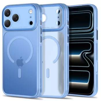 TECH-PROTECT MagPrime Διάφανη Θήκη MagSafe για iPhone 17 Pro Max / 18 Pro Max - Ανοιχτό μπλε ματ