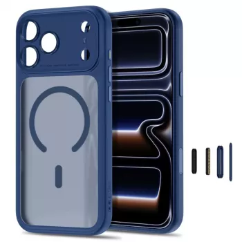 TECH-PROTECT MagPeak Θήκη MagSafe για iPhone 17 Pro / 18 Pro - Σκούρο μπλε ματ