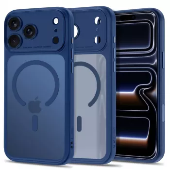 TECH-PROTECT MagPeak Θήκη MagSafe για iPhone 17 Pro Max / 18 Pro Max, Σκούρο μπλε ματ