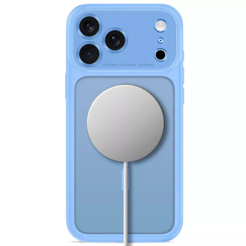 TECH-PROTECT MagPeak Θήκη MagSafe για Apple iPhone 17 Pro / 18 Pro, Ανοιχτό μπλε ματ