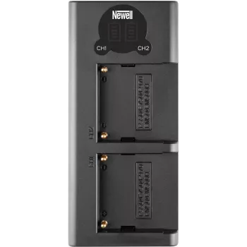 Newell DL-USB-C φορτιστής διπλού καναλιού για μπαταρίες NP-F550/770/970 (NL2120)