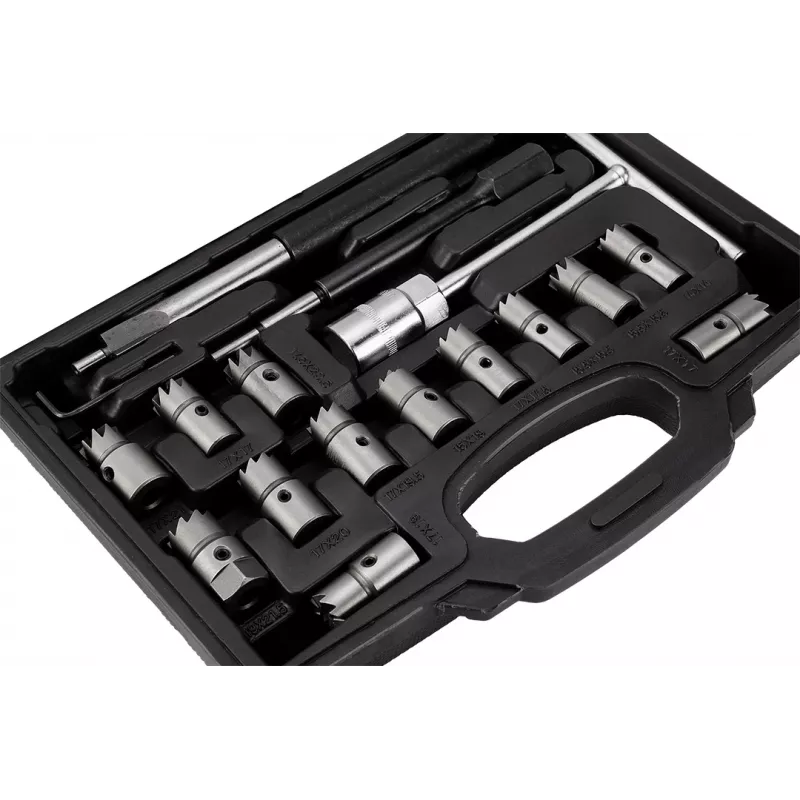 NEO TOOLS 11-885 κόφτης καθαρισμού έδρας μπεκ - σετ 17 τεμ.