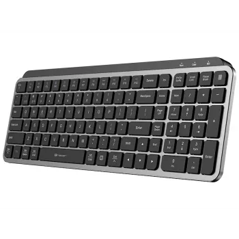 TRACER STONE RF 2.4G+BT ασύρματο πληκτρολόγιο, QWERTY US International, μαύρο