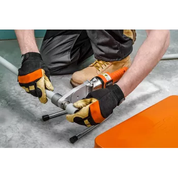 NEO TOOLS 900W Συγκολλητής πλαστικών σωλήνων με 6 μεγέθη μήτρας (20-63mm) για σωλήνες PPR, PE, PB, ρυθμιζόμενη θερμοκρασία 0-300°C, αντικολλητικές μήτρες PTFE, με μεταλλική βαλίτσα