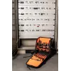 NEO TOOLS Σακίδιο ηλεκτρολόγου 31 τεμ., 30 μονωμένα εργαλεία, ανθεκτικό πολυεστέρας 600D, αδιάβροχη βάση, φόρτωση 15 kg, Μαύρο/Κόκκινο
