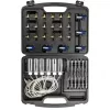NEO TOOLS TOP-11-263 σετ ελέγχου διαρροής μπεκ Common Rail για κινητήρες ντίζελ, σετ διάγνωσης 6 κυλίνδρων με αντάπτορες και βαλίτσα