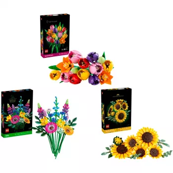 LEGO Botanicals πακέτο καλοκαιρινής ανθοδέσμης – σετ κατασκευής βοτανικών 756 τεμαχίων για ενήλικες